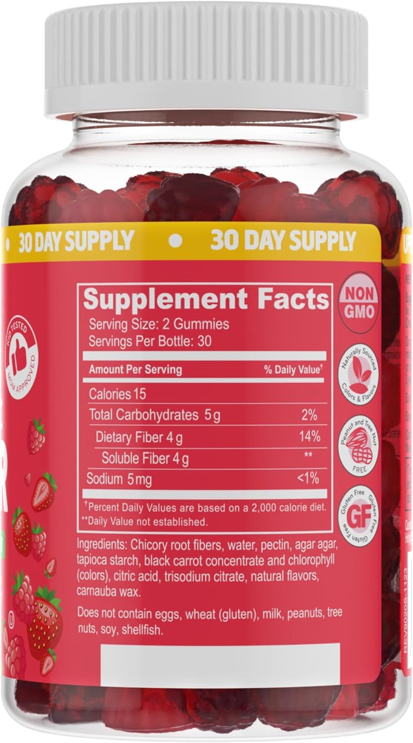 Desired Life Prebiotic Fiber Gummies 120 Gummies