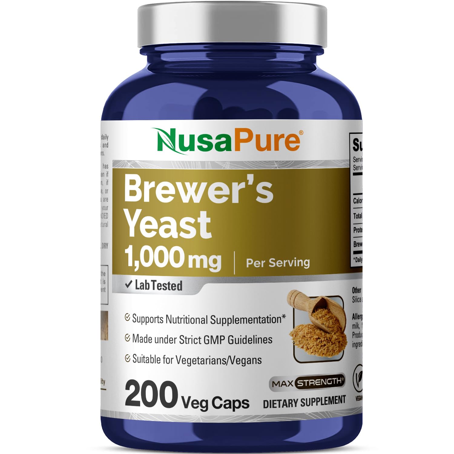 NusaPure Brewer's Yeast Capsule 200 Capsules