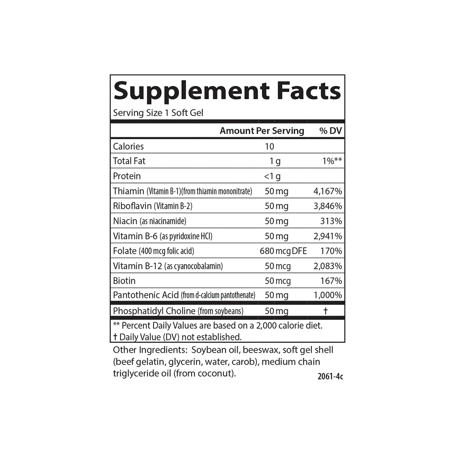 Carlson B-50 Gels Softgels 100