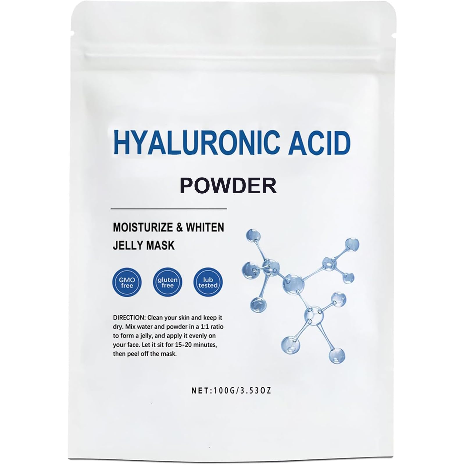 IYUWE Hyaluronic Acid Powder 3.52 oz