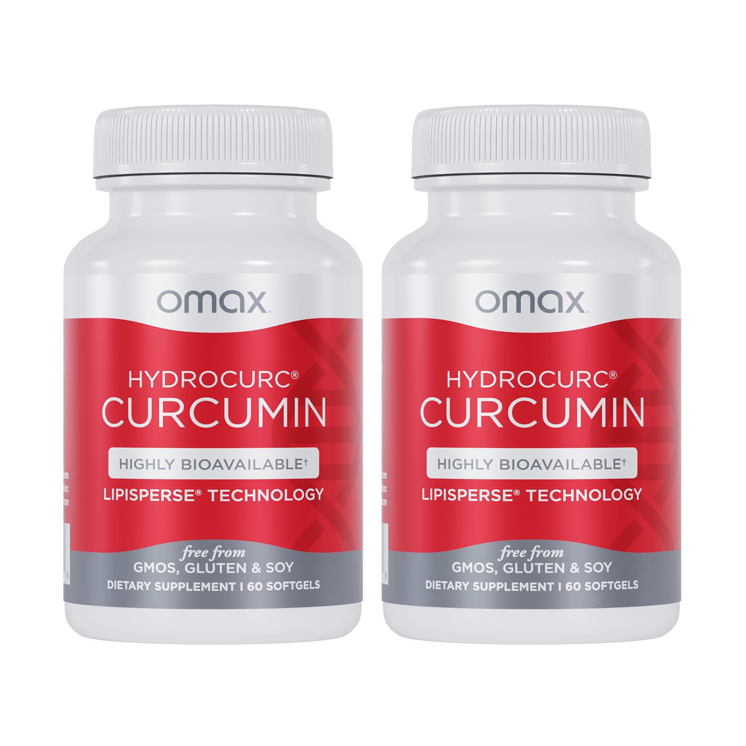 Omax3 HydroCurc Turmeric Curcumin Softgels 120