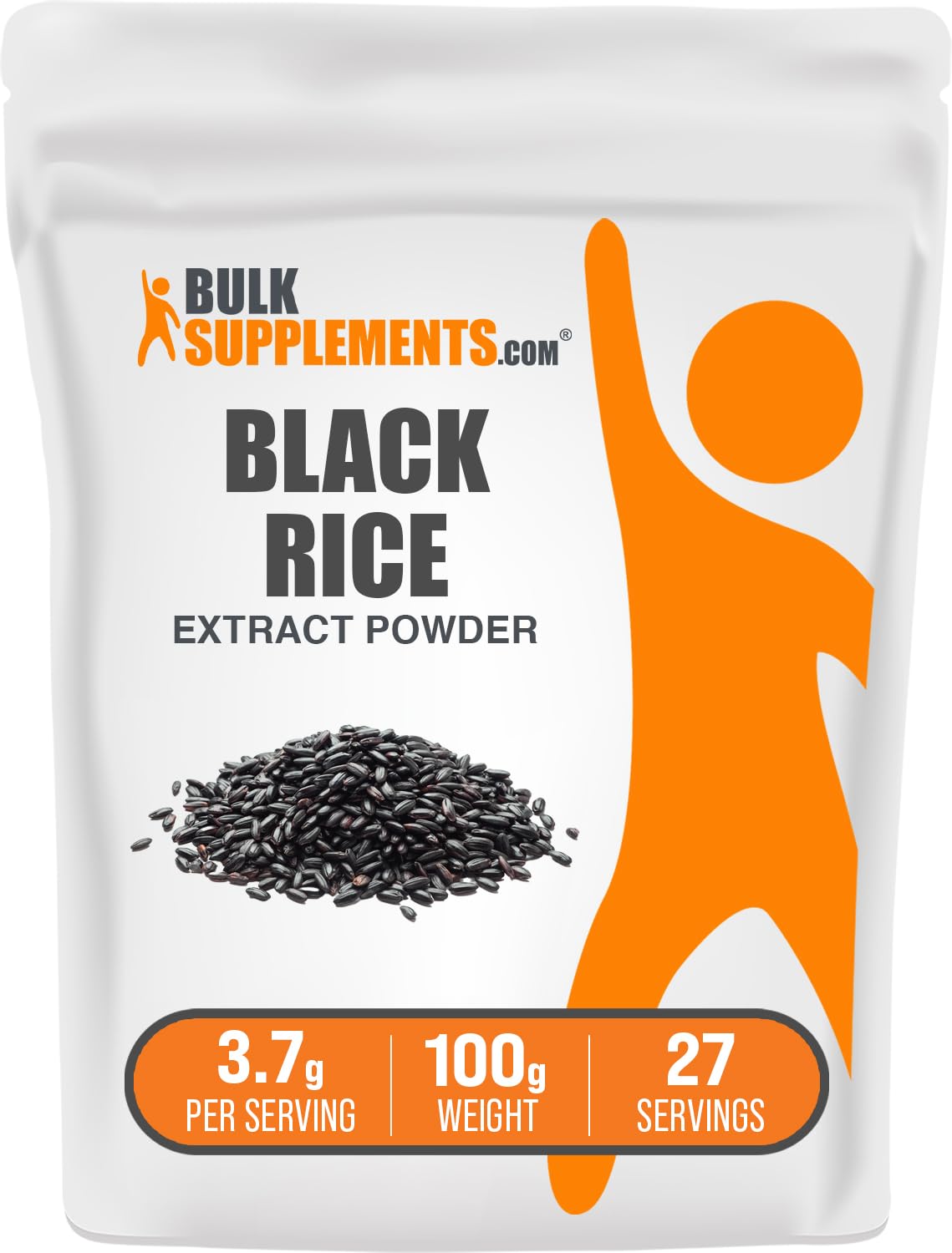 BulkSupplements Black Rice Extract Powder 3.53 oz