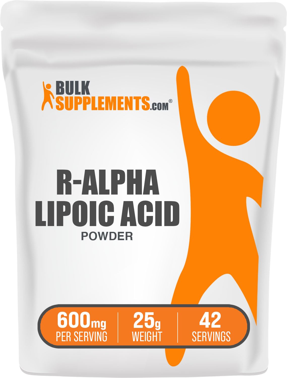 BulkSupplements R-Alpha Lipoic Acid Powder, 0.88 oz