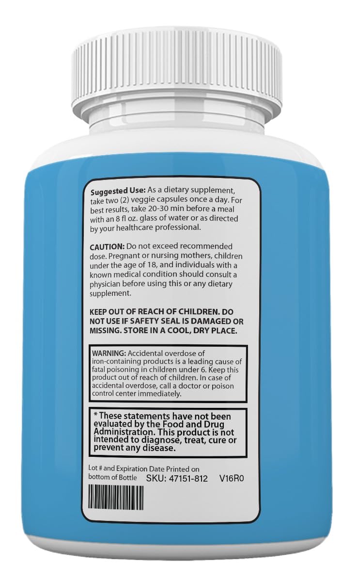 Zonata Memo Defender Brain and Memory Support Supplement Capsules, 60 Count