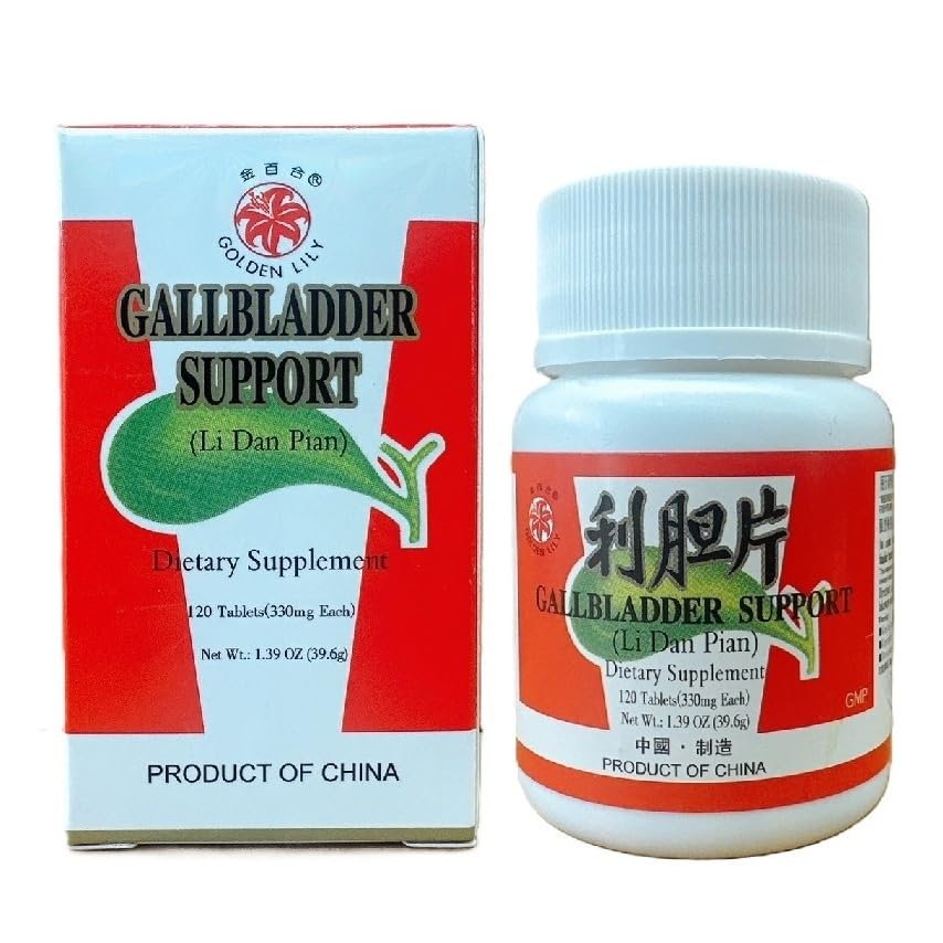 New Green Nutrition Li Dan Pian Gallbladder Support 120 Tablets