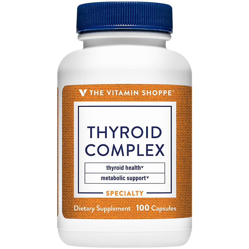 The Vitamin Shoppe Thyroid Complex, 100 Capsules
