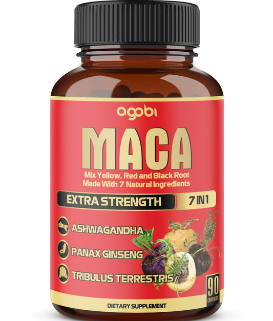 Agobi Maca Root Capsules 90 Count