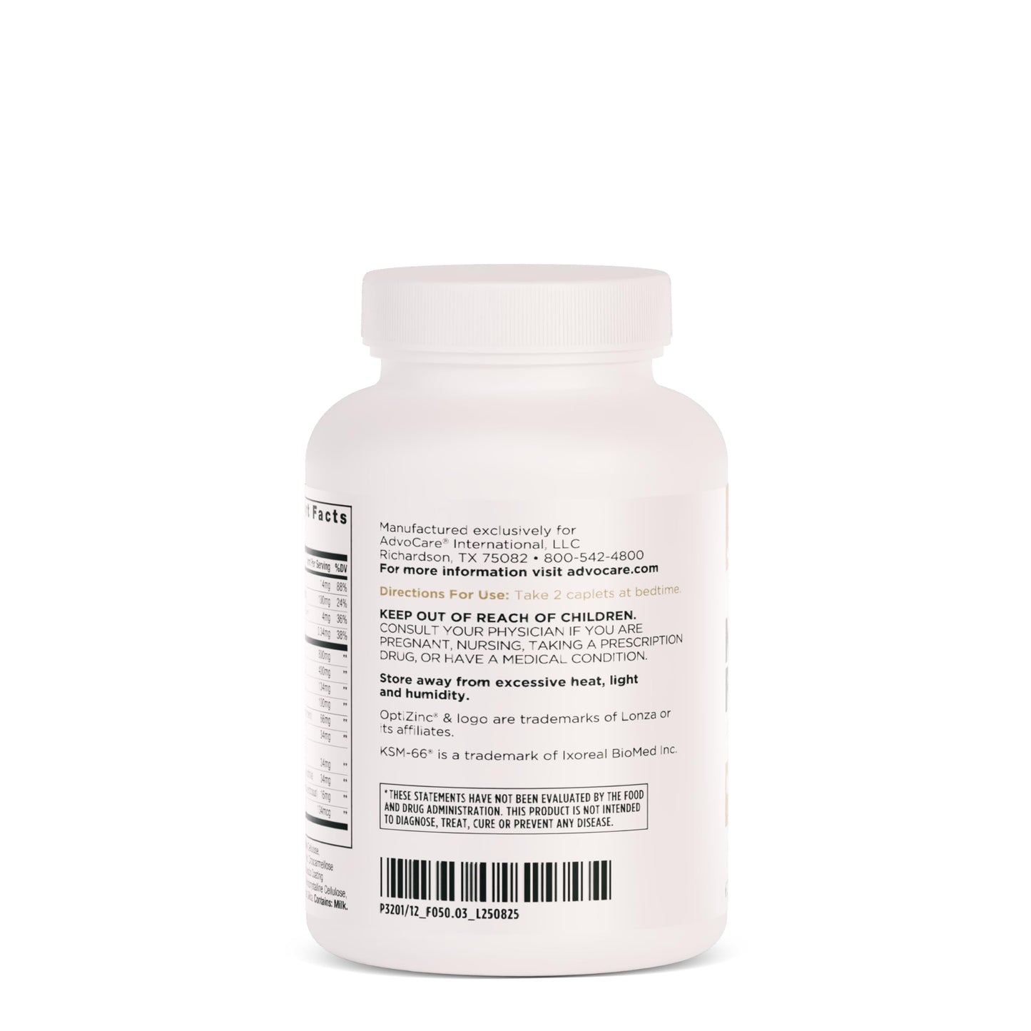 AdvoCare Nighttime Recovery Amino Acid & Herbal Supplement, 60 Capsules