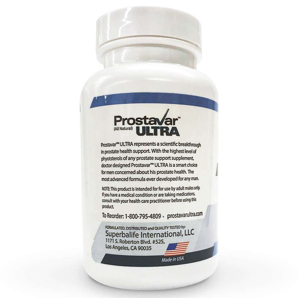 Prostavar Ultra Prostate Support Capsule 180 Count
