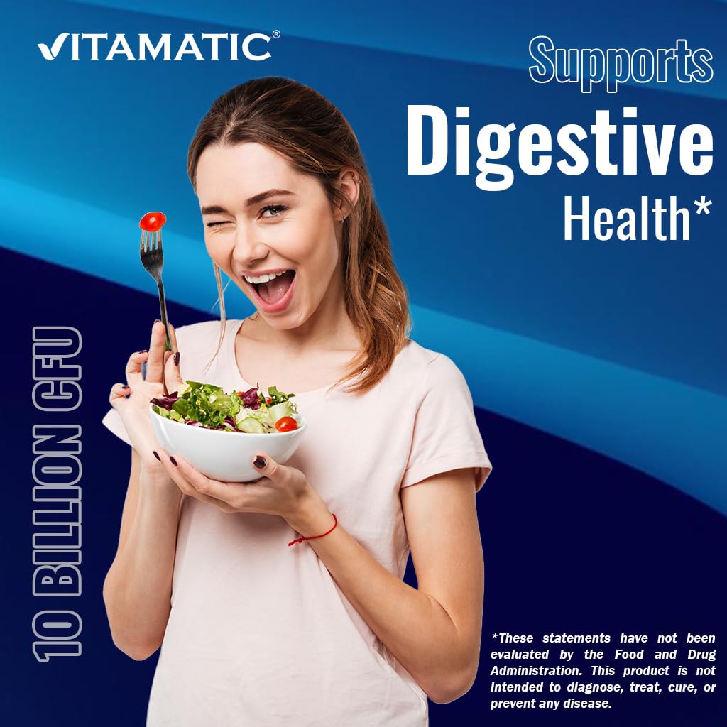 Vitamatic Acidophilus Probiotic Tablet, 240 Count