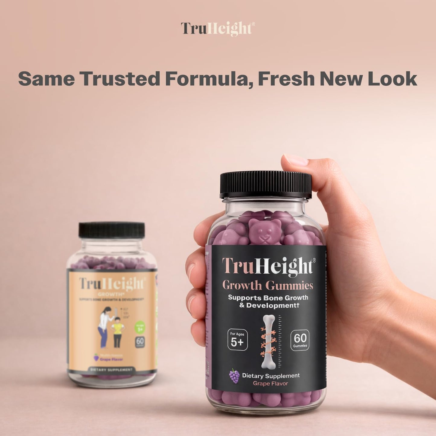 TruHeight Growth Gummies (Grape) 180 Gummies