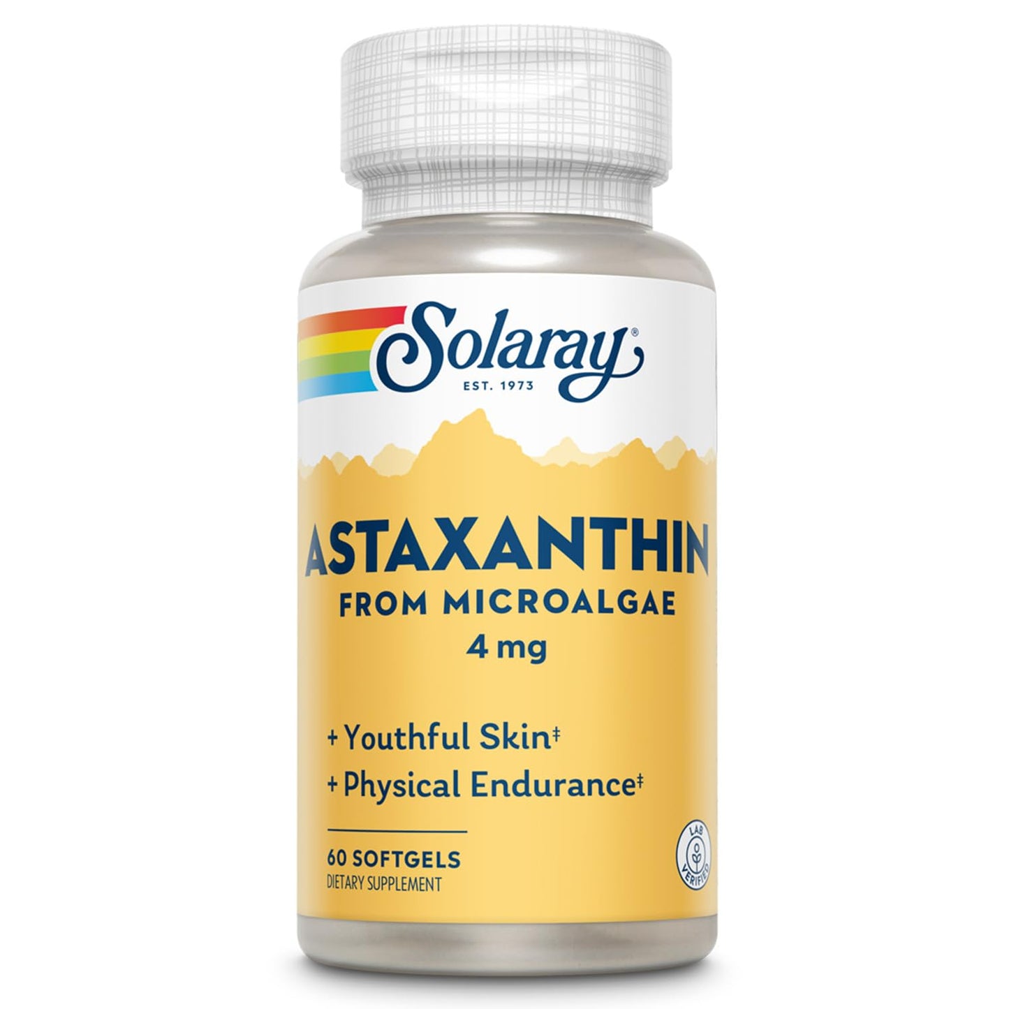 SOLARAY Astaxanthin 4 mg Softgels 60