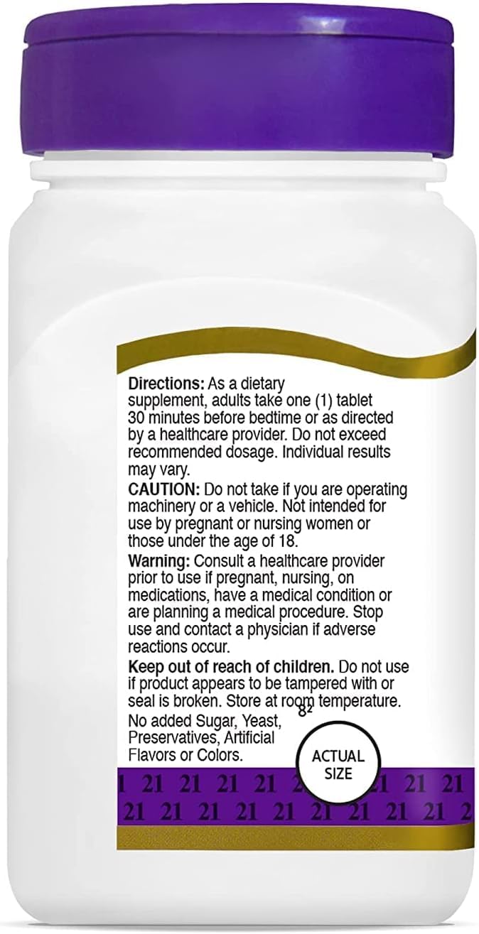 21st Century Melatonin 5mg 480 Tablets
