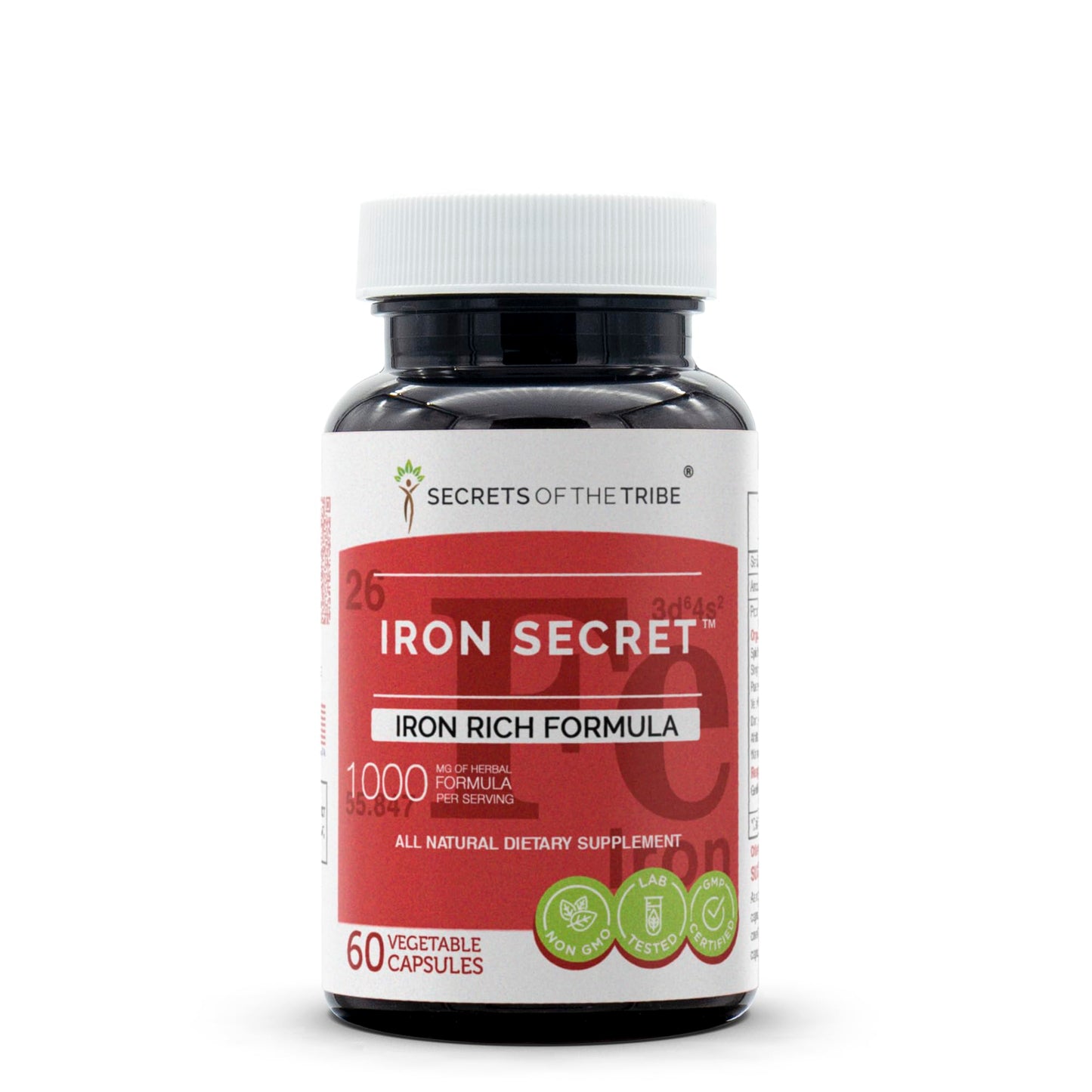 Secrets Of The Tribe Iron Secret 60 Capsules