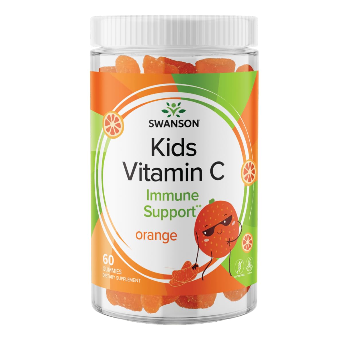 Swanson Kids Vitamin C Gummies Capsule 60 Count