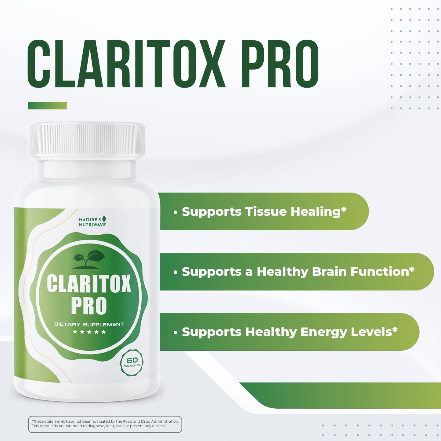 Nature’s NutriWave Claritox Capsules 60 Capsules
