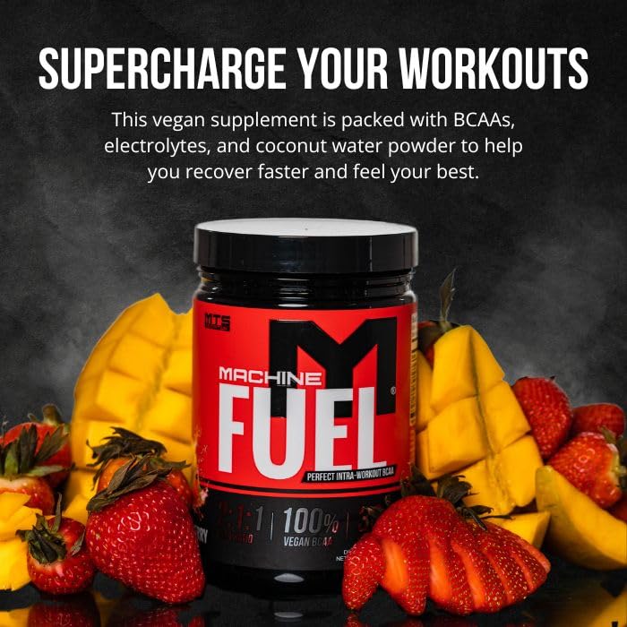 MTS Nutrition Machine Fuel - Recover Replenish Refuel - Vegan Hydration Supplement Powder 13.3 Ounce