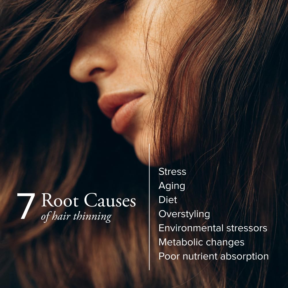 Serovital Hair Regeneres Advanced Hair Growth Supplement Capsules, 90 Capsules