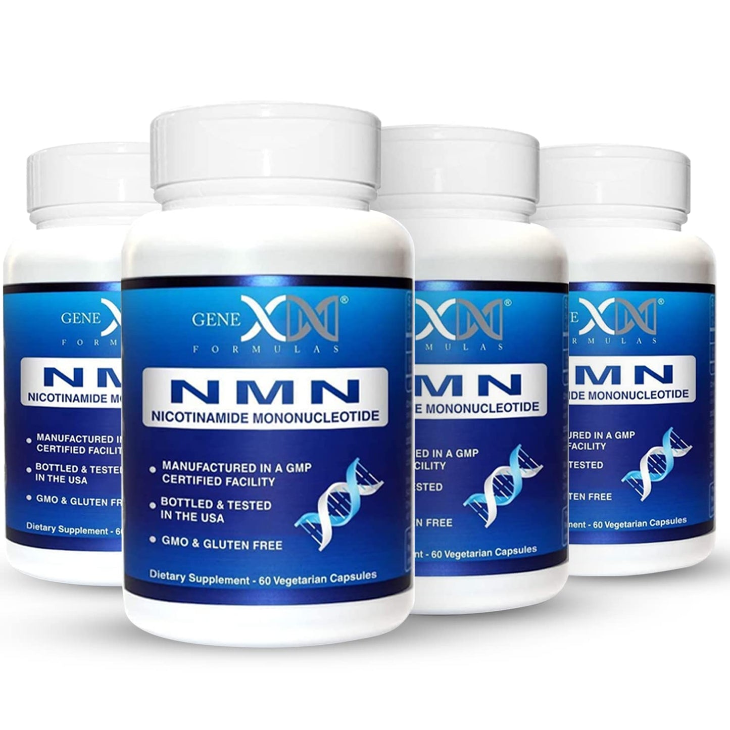 Genex Formulas NMN 250mg Capsules, 240 Count