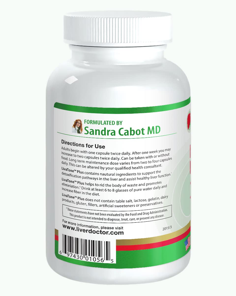 Livatone Plus Liver Detox Capsules 240 Count