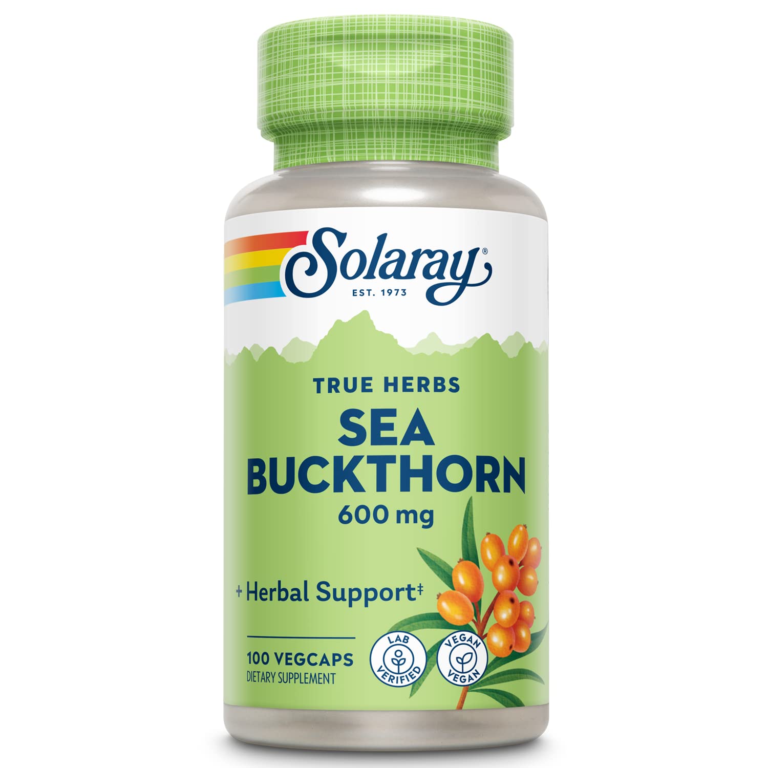 SOLARAY Sea Buckthorn Berry Capsule 100 Count
