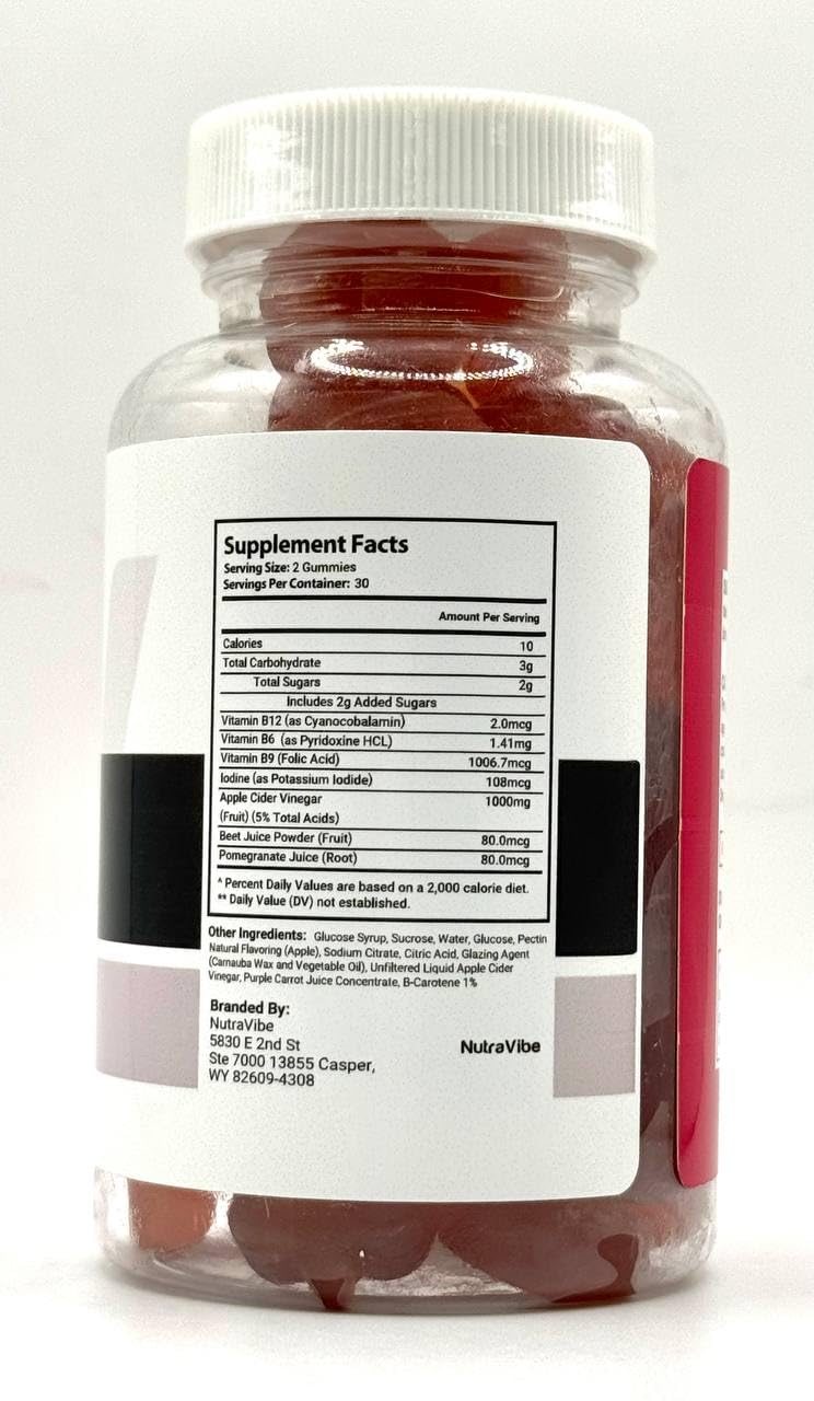 NutraRize Opti Burner Keto Gummies 180 Gummies