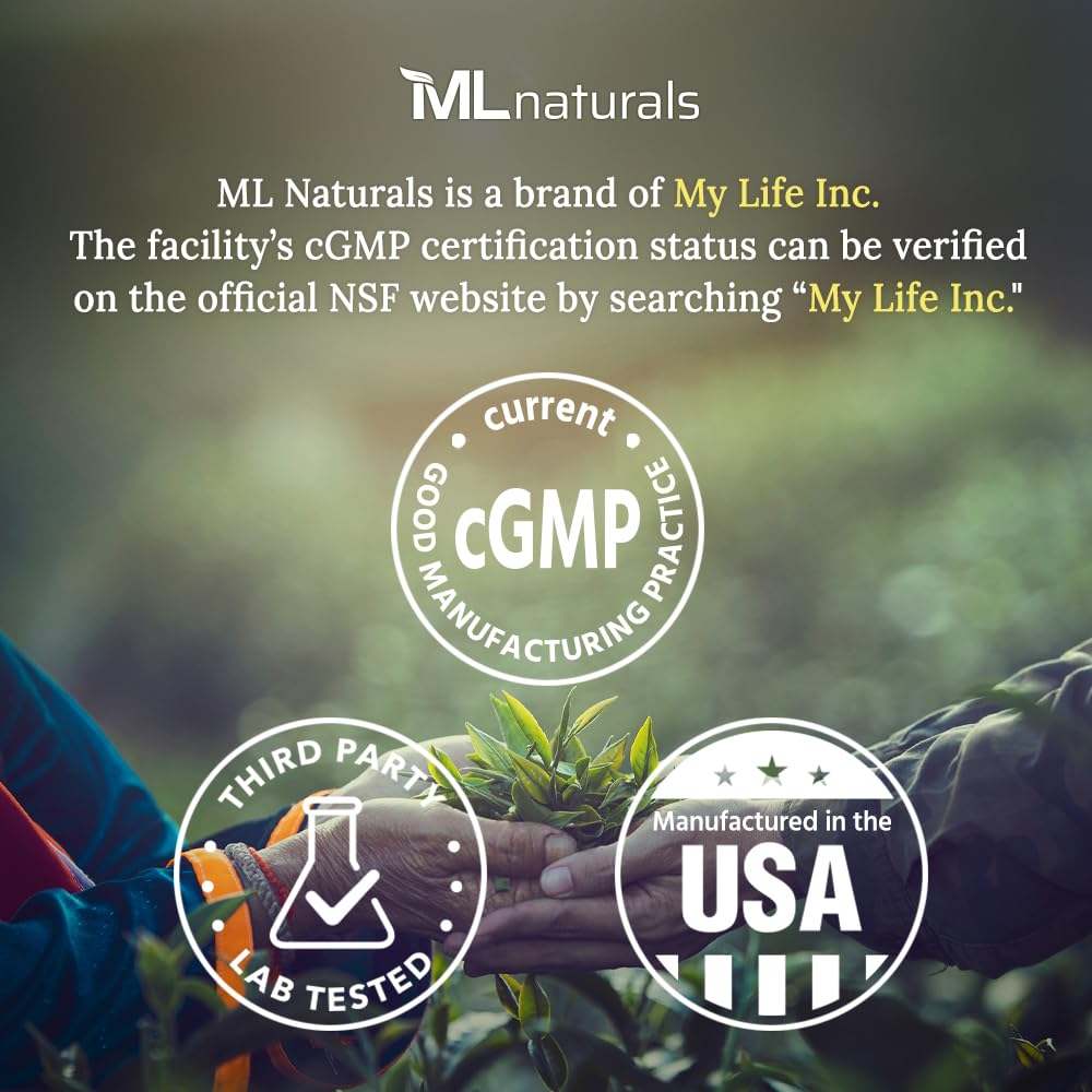 ML Naturals MSM 2,000mg Capsule, 360 Capsules