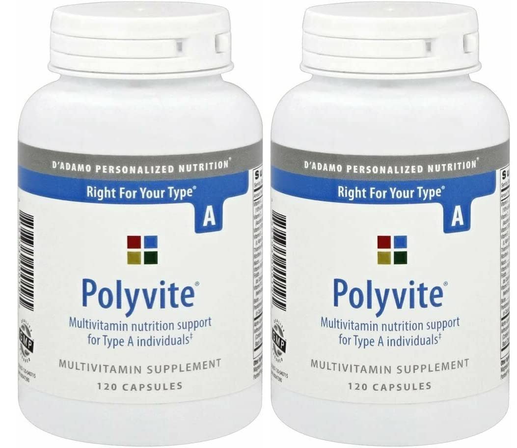 D'Adamo Personalized Nutrition Polyvite Pro Multi-Vitamin (Type A) Capsule 1