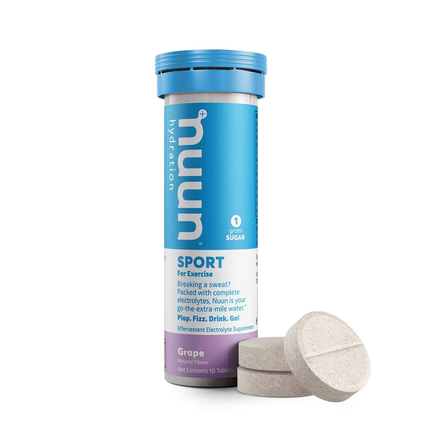Nuun Active Grape Electrolyte Enhanced Hydration Tablets 20 Tablets