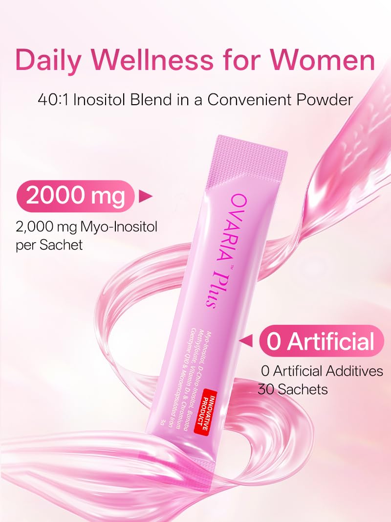 Generic Flora's Secret Ovaria, 40:1 Myo-Inositol Blend Powder, 30