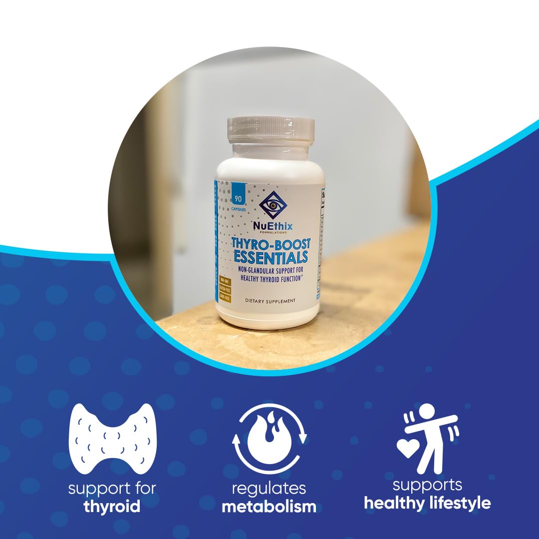 NuEthix Formulations Thyro-Boost Essentials 90 Capsules