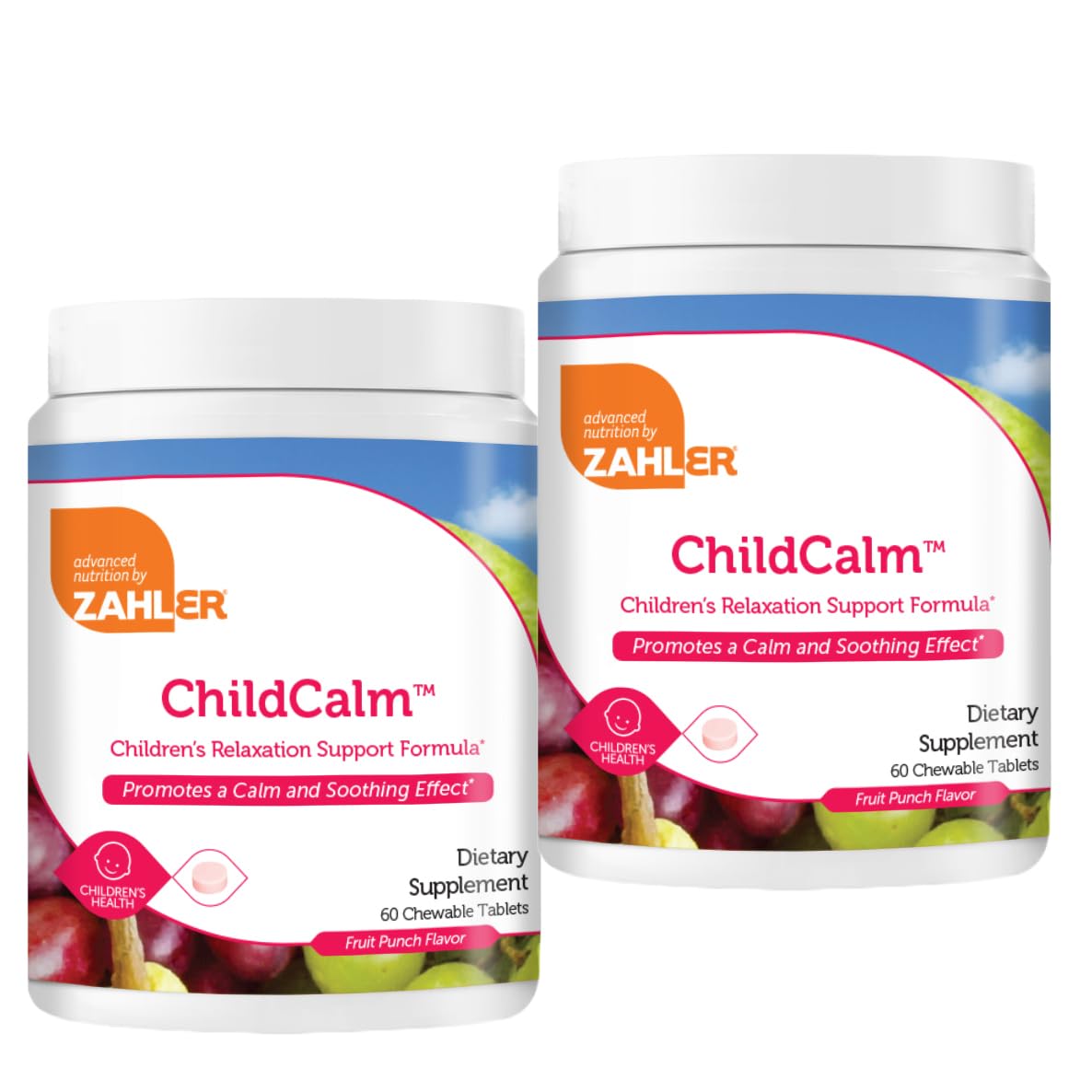 Zahler ChildCalm Magnesium for Kids Tablets 60 Count