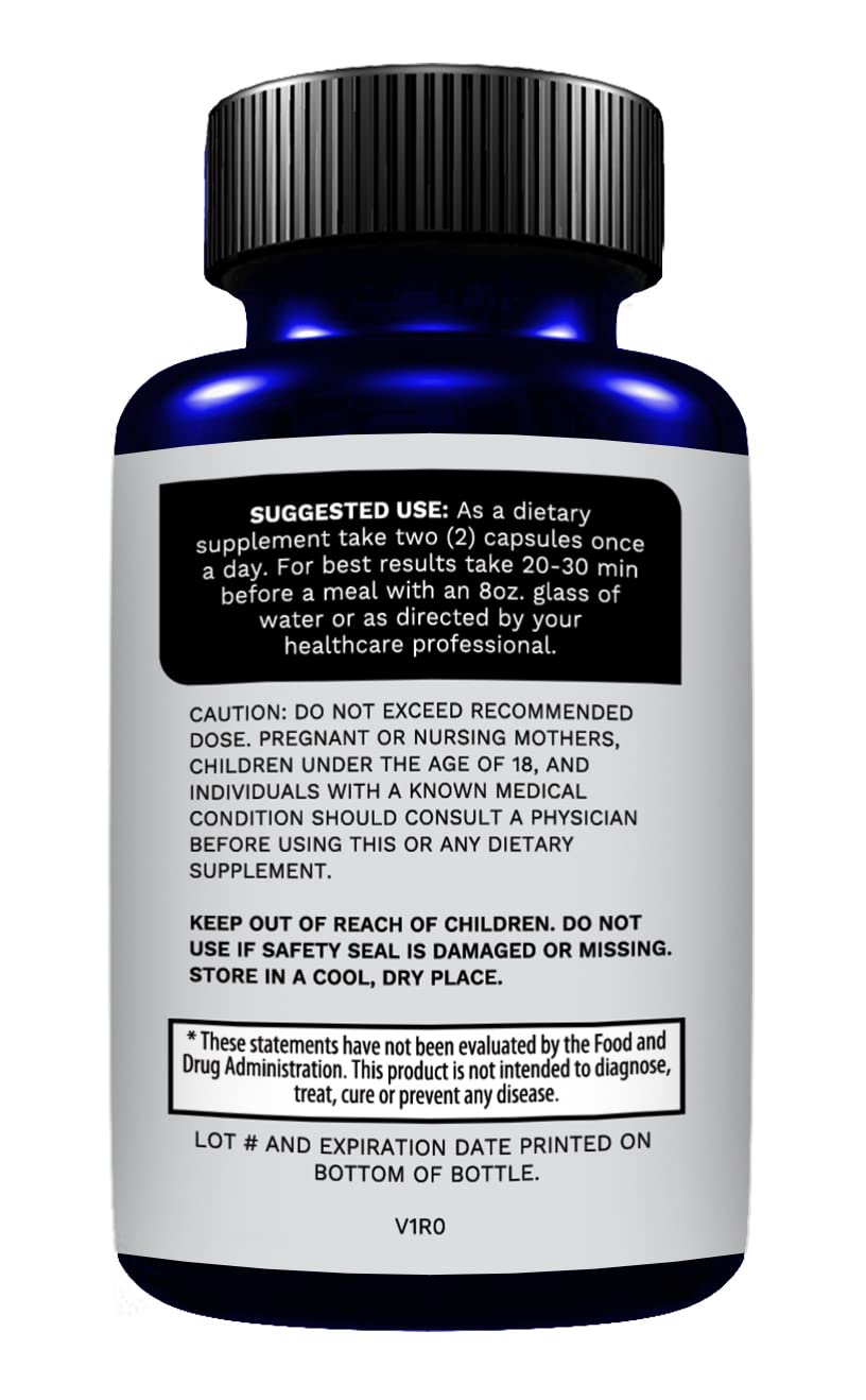 FuelSelf Immune Support Booster Supplement with Elderberry, Vitamin C, Echinacea, Turmeric Curcuminoids, Vitamin E, Vitamin B6, Zinc, L-Glutamine HCL, Garlic, Lactobacillus Acidophilus Capsules, 60 Count