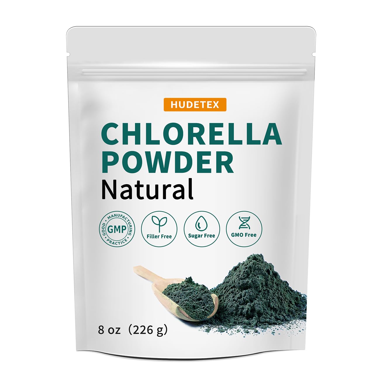 Hudetex Chlorella Powder 8 oz