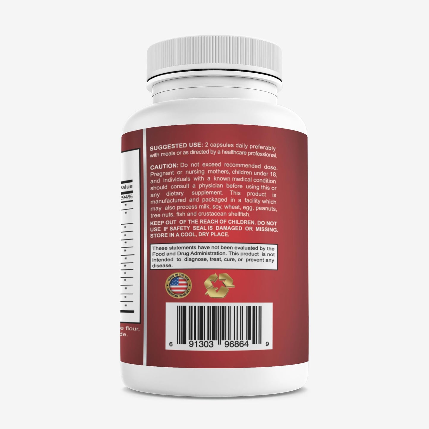 Generic Uric Acid Complex Capsules, 60 Count