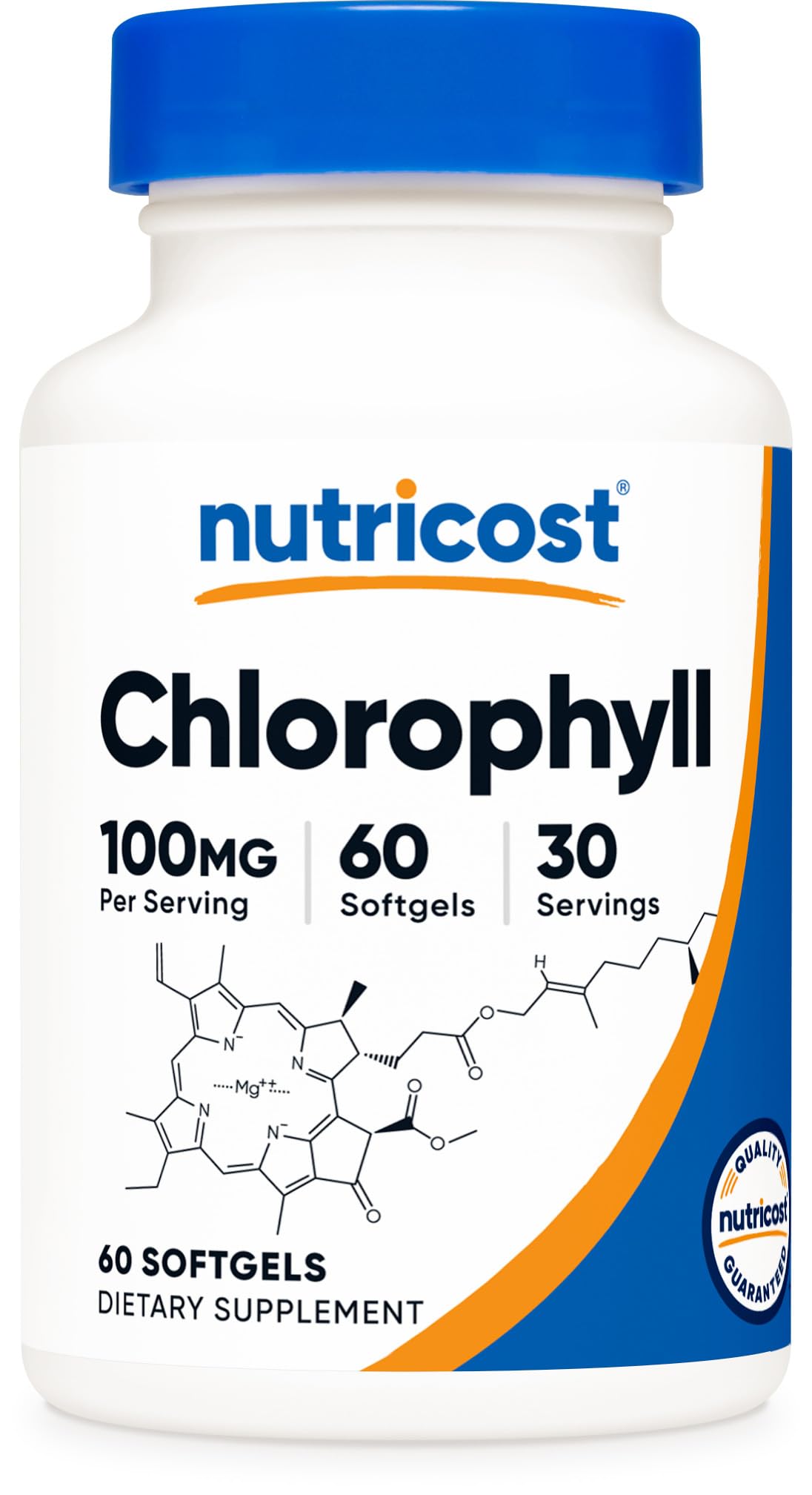 Nutricost Chlorophyll (100mg) Softgels, 60 Count