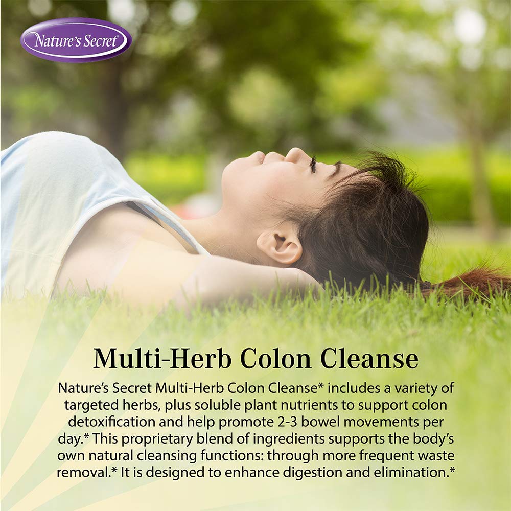 Irwin Naturals Nature's Secret Multi-Herb Colon Cleanse 275 Tablets