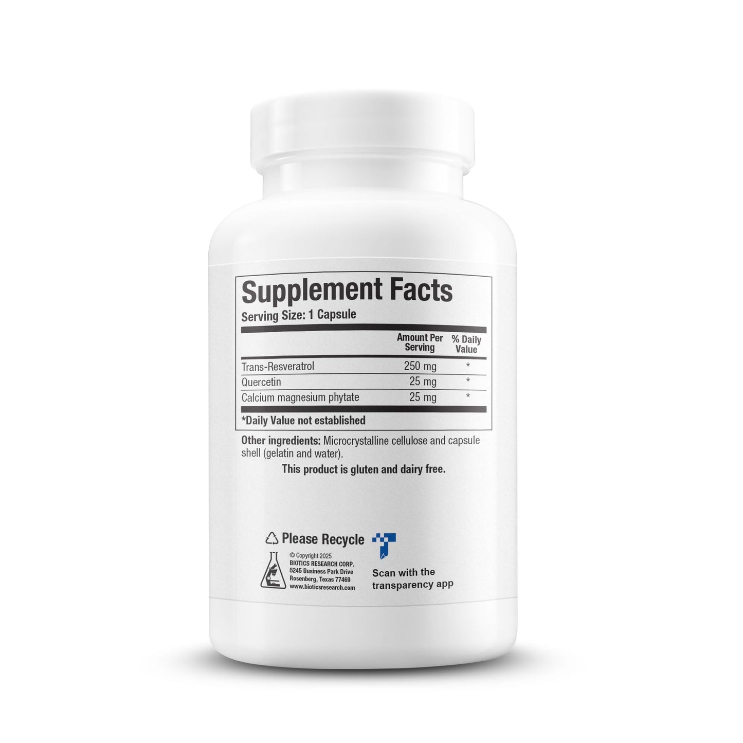 Biotics Research ResveraSirt HP Capsule, 120 Count
