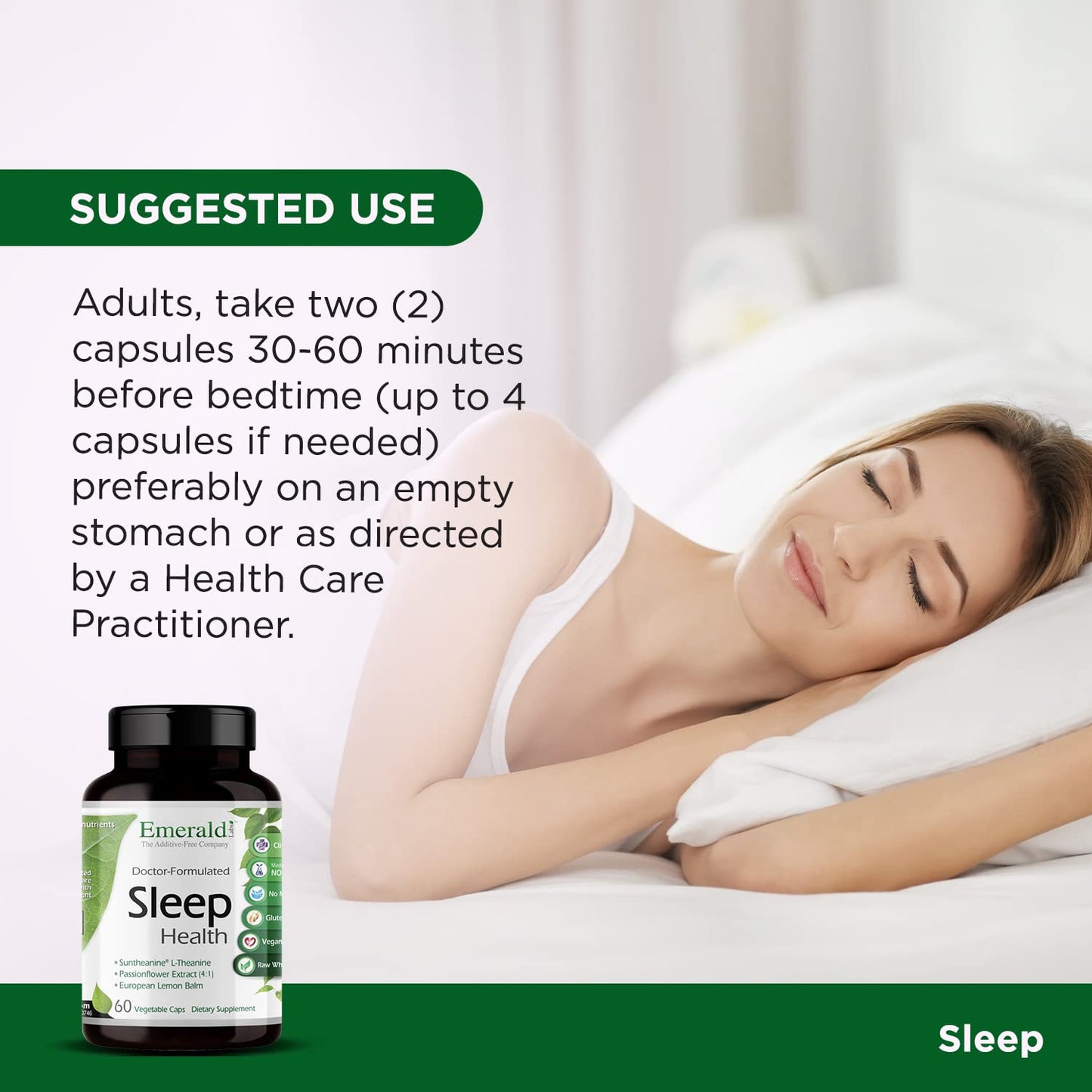 Emerald Laboratories Sleep Health Capsule 60 Count