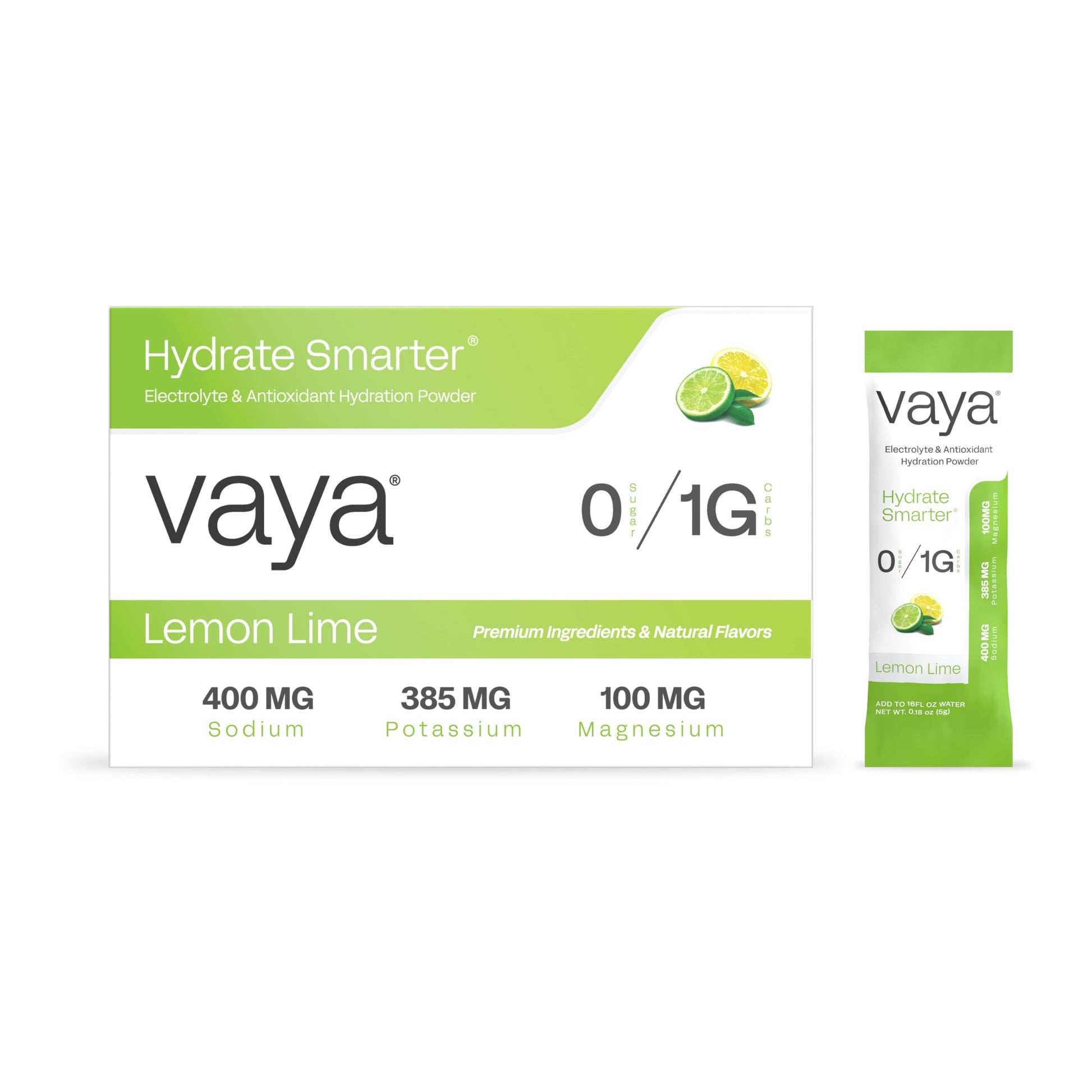 Vaya Sugar Free Electrolyte Powder Packets, 4.23 oz