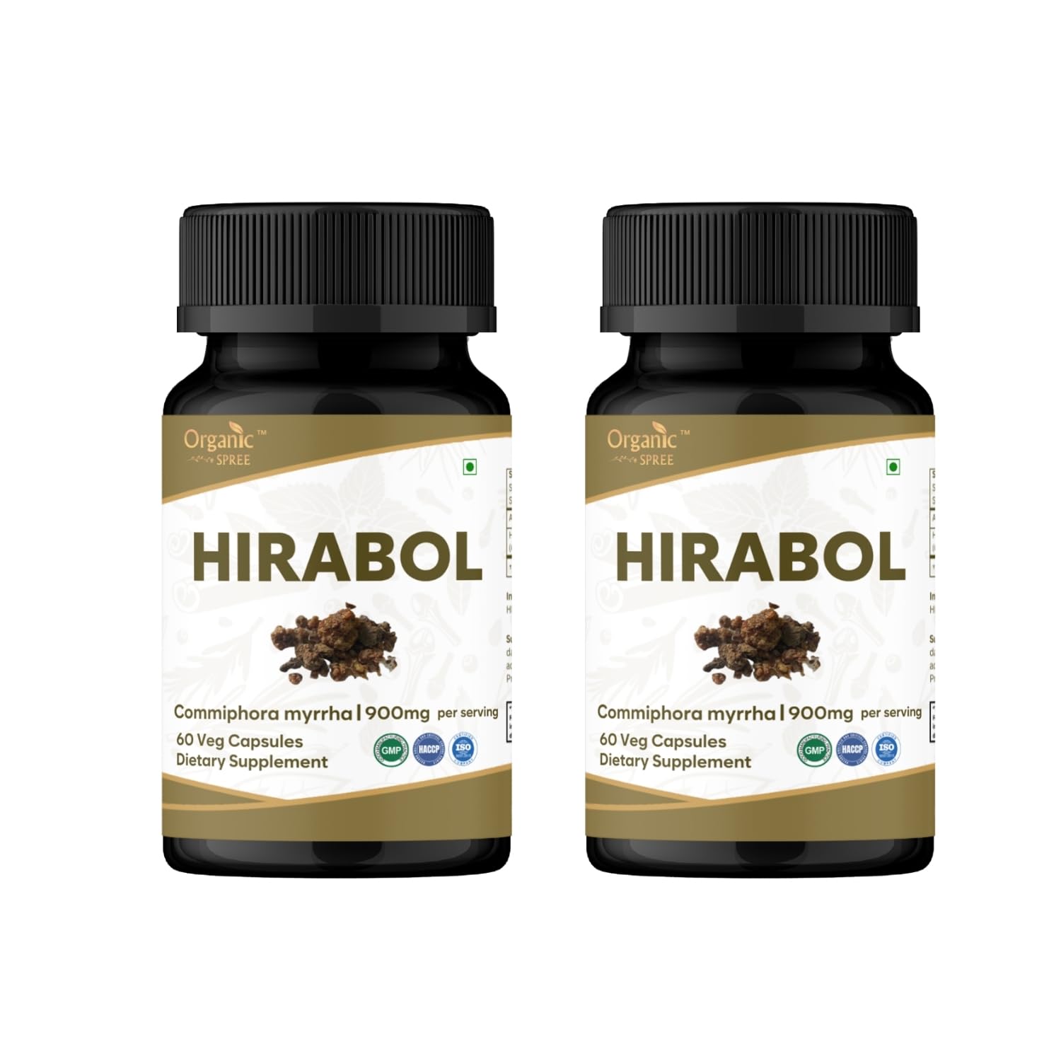 ORGANIC SPREE Hirabol Capsule 120 Count
