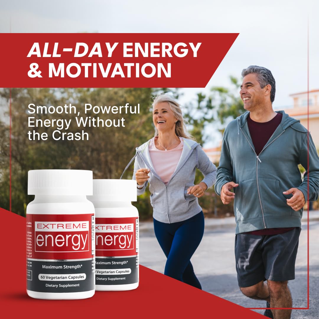 Herbal Nitro Extreme Energy Pills Capsule 60 Count