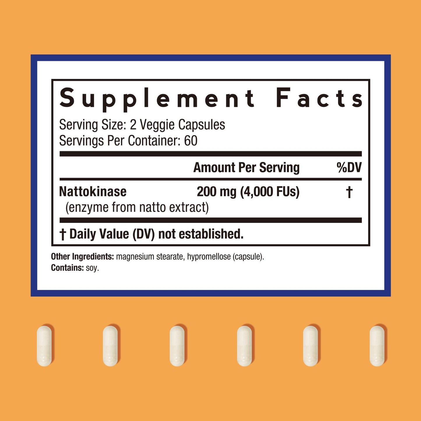 Doctor's Recipes Nattokinase Supplement Capsules 120