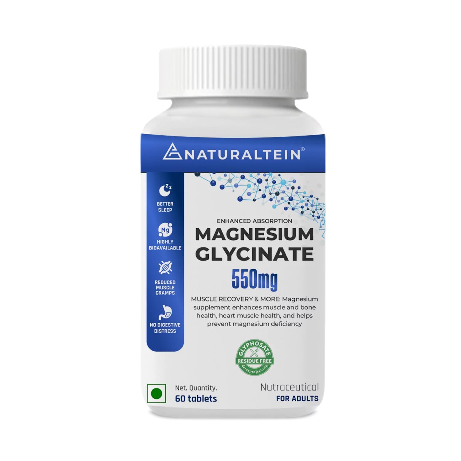 Generic Magnesium Glycinate Supplement 1 Tablet
