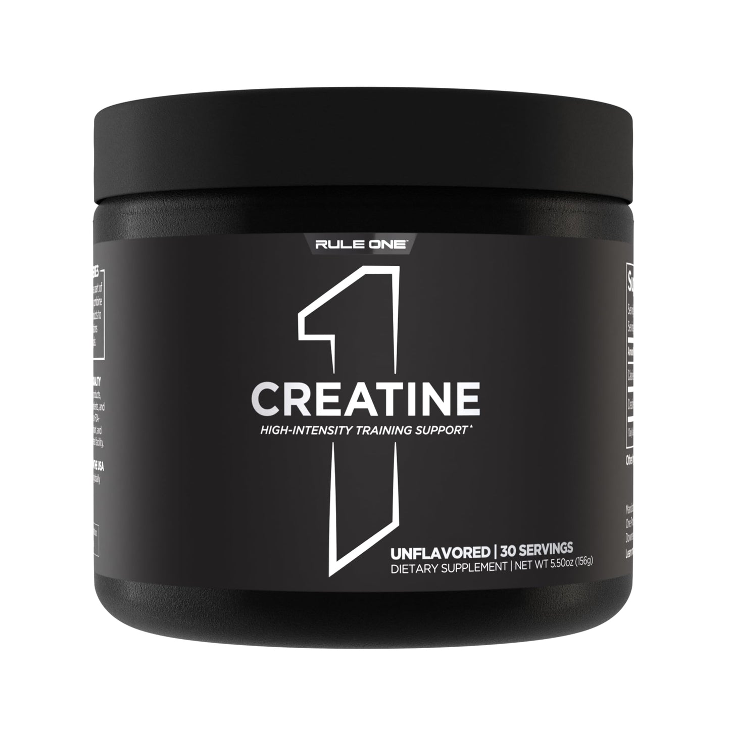 Rule 1 Proteins Creatine Powder – Pure Micronized Creatine Monohydrate, Unflavored, 5.5