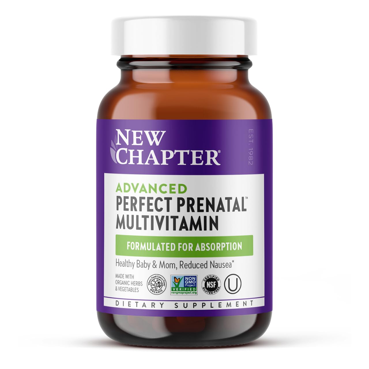 New Chapter Perfect Prenatal Tablet 1 Count