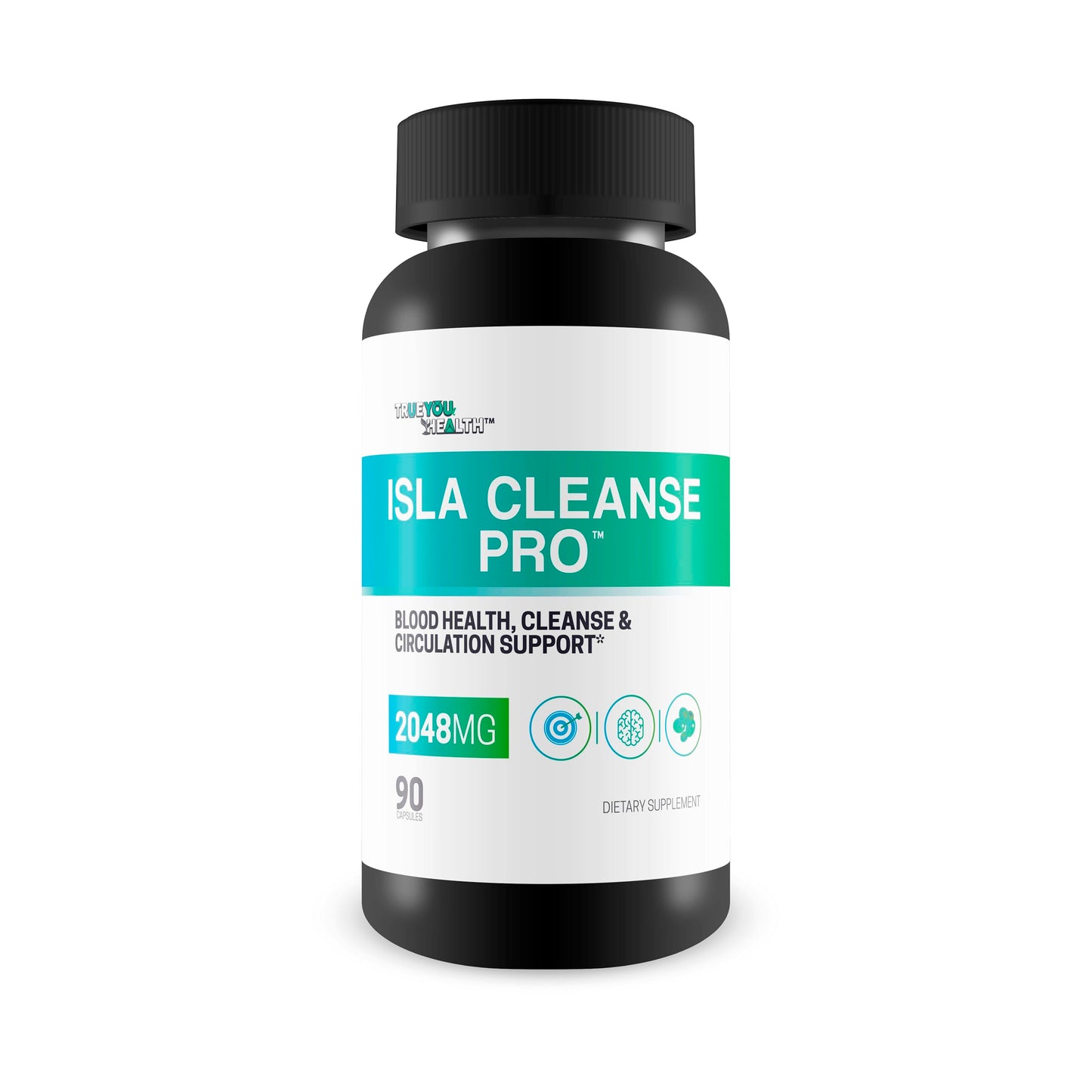 True You Health Isla Cleanse Pro Vein Health and Artery Health Full Body Detox Capsules 90 Count