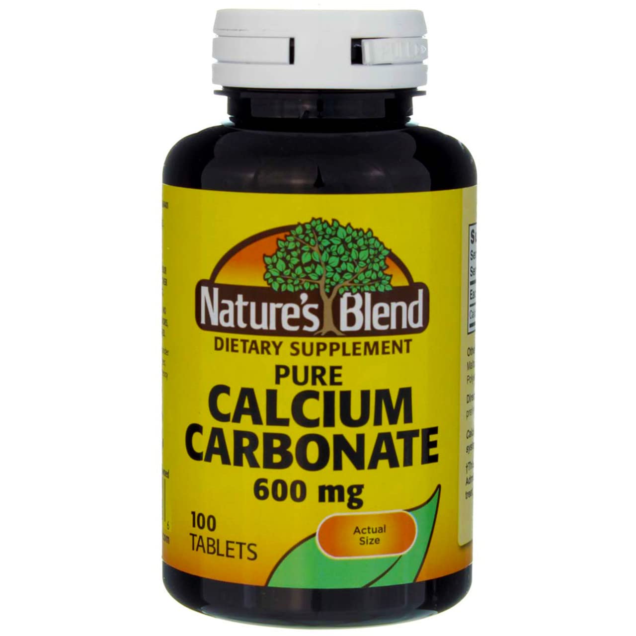 Xllent Calcium Carbonate 600mg Tablets, 200 Count