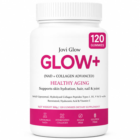 Jovi Glow NAD+ & Collagen Gummies, 120 Count