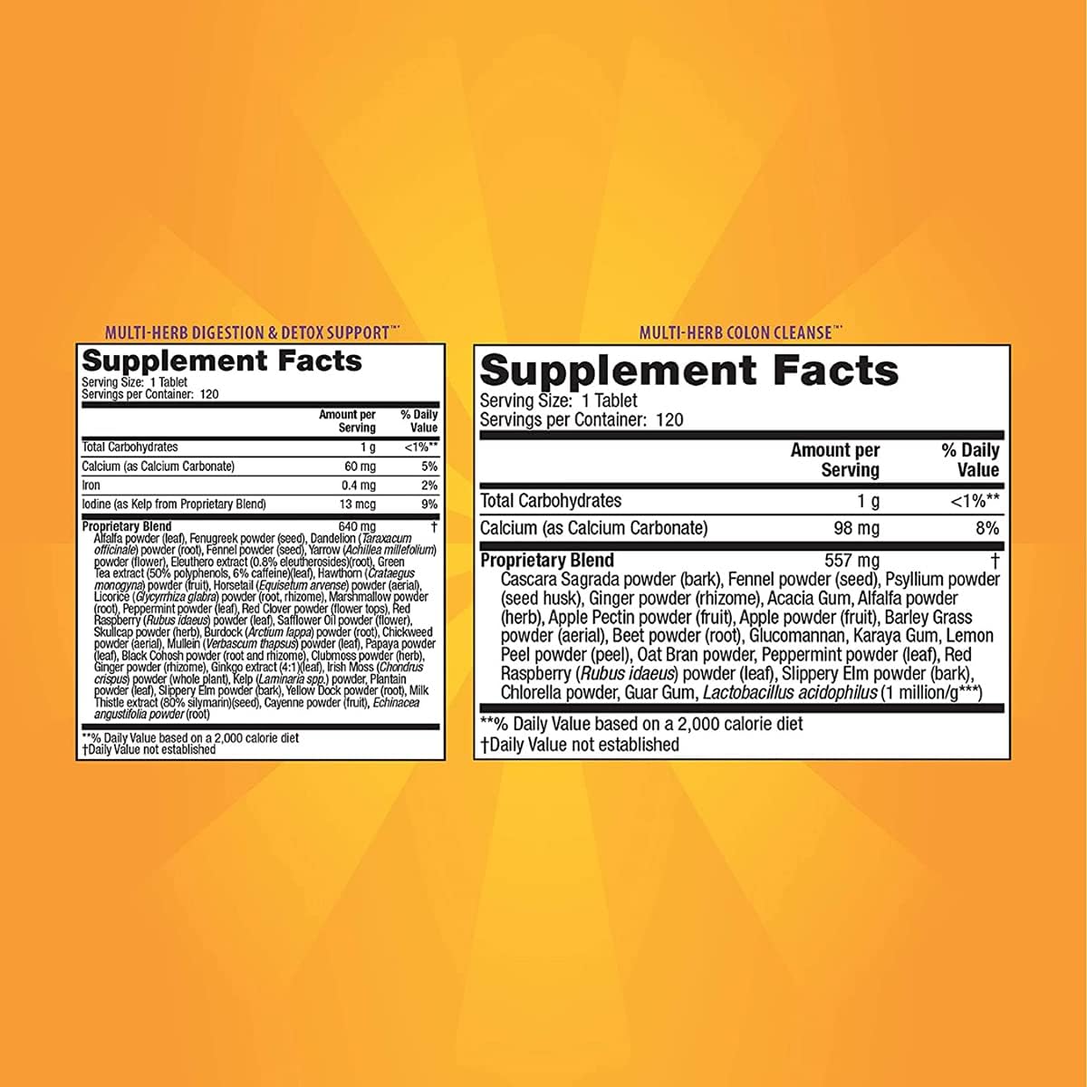 Nature's Secret Cleanse Ultimate Tablet 1